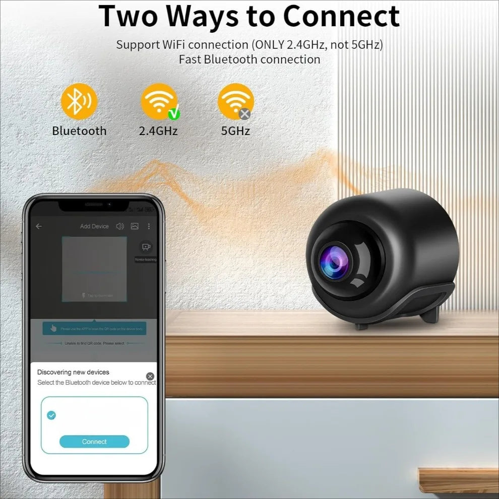 HD Night Vision Mini WIFI Camera for Home Surveillance