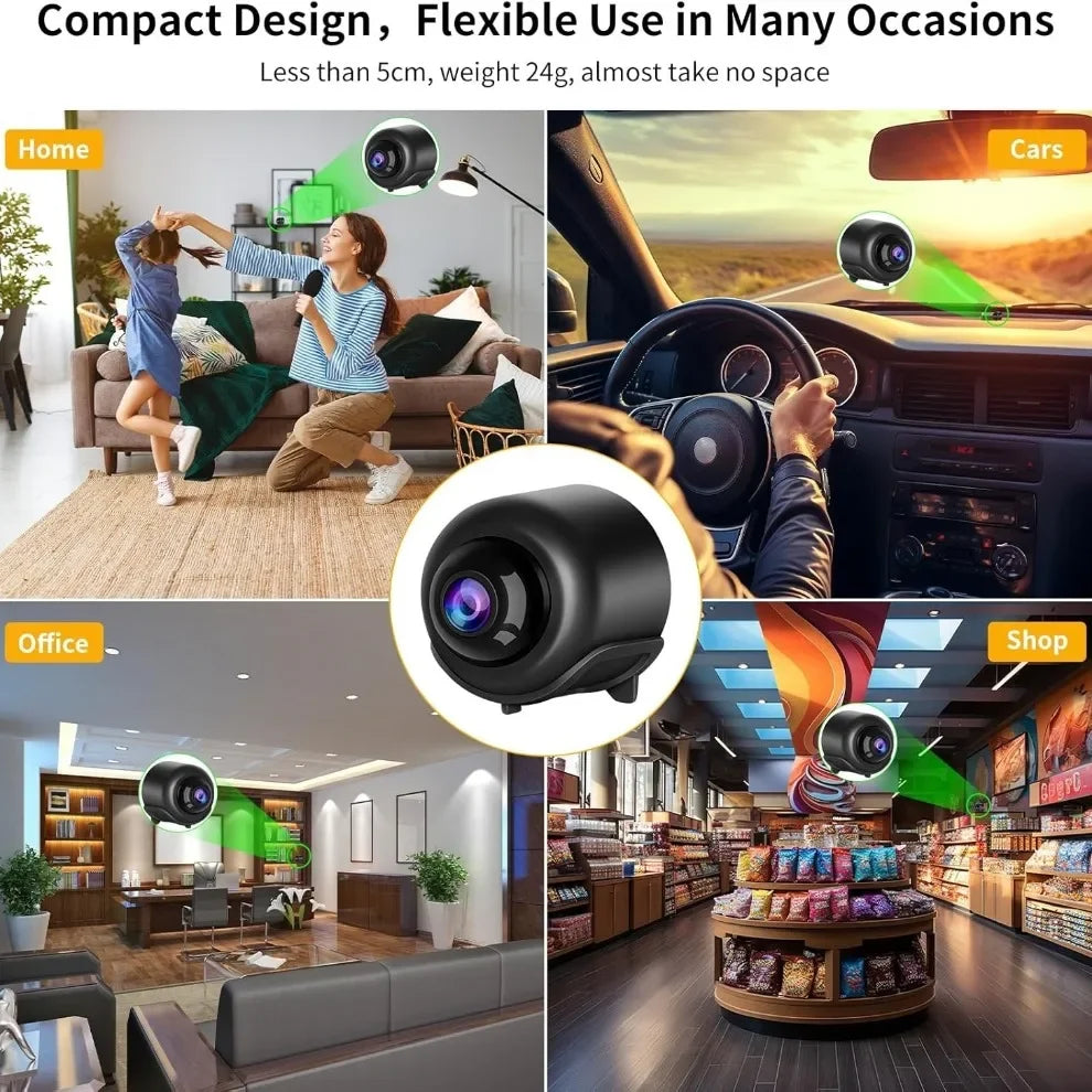 HD Night Vision Mini WIFI Camera for Home Surveillance